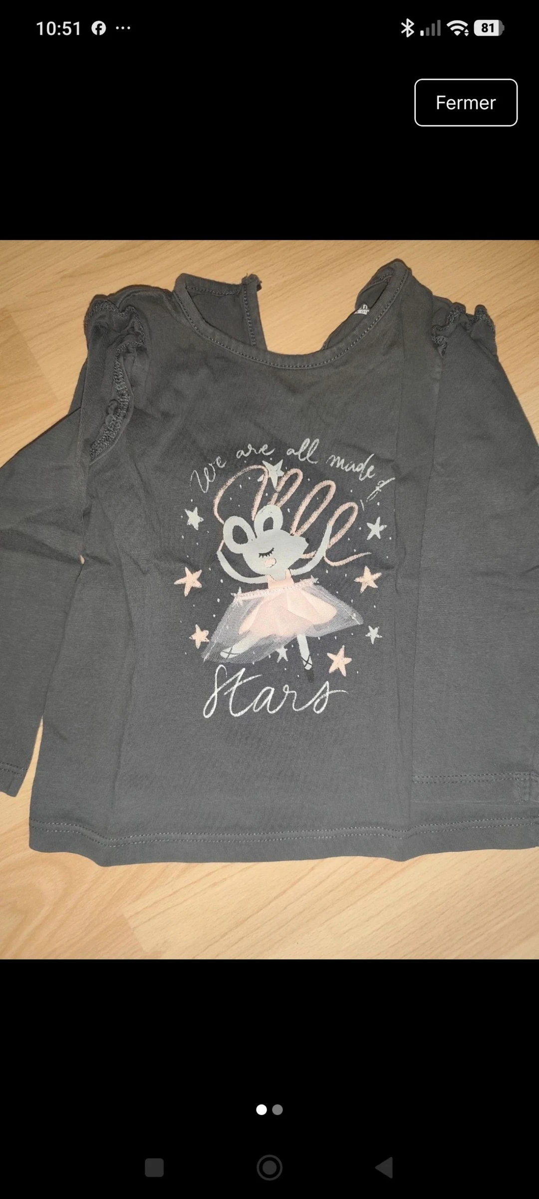 T shirt manches longues 24 mois 
